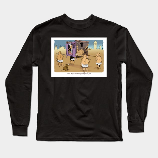 The seat belt is XXL. Long Sleeve T-Shirt by Steerhead